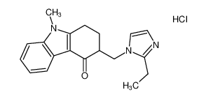 3-((2-ethyl-1H-imidazol-1-yl)methyl)-9-methyl-1,2,3,9-tetrahydro-4H-carbazol-4-one hydrochloride CAS:99614-27-4 manufacturer & supplier