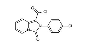 2-(4-chlorophenyl)-3-oxo-2,3-dihydroimidazo[1,5-a]pyridine-1-carbonyl chloride CAS:99615-39-1 manufacturer & supplier