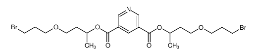 bis-4-(3-bromopropoxy)butan-2-yl  pyridine-3,5-dicarboxylate CAS:99616-82-7 manufacturer & supplier