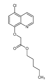 Acetic acid, [(5-chloro-8-quinolinyl)oxy]-, pentyl ester CAS:99621-16-6 manufacturer & supplier