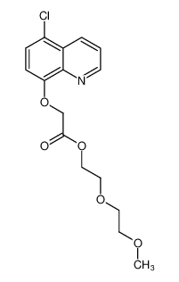 Acetic acid, [(5-chloro-8-quinolinyl)oxy]-, 2-(2-methoxyethoxy)ethyl ester CAS:99621-48-4 manufacturer & supplier