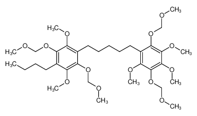 1,4-dimethoxy-2,5-bis(methoxymethoxy)-6-butyl-3-{5-[2,4,5-trimethoxy-3,6-bis(methoxymethoxy)phenyl]pentyl}benzene CAS:99622-16-9 manufacturer & supplier