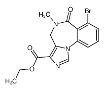 ethyl 7-bromo-5,6-dihydro-5-methyl-6-oxo-4H-imidazo[1,5-a][1,4]-benzodiazepine-3-carboxylate CAS:99623-03-7 manufacturer & supplier