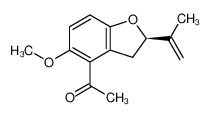 4-Acetyl-2,3-dihydro-2-isopropenyl-5-methoxybenzofuran CAS:99624-74-5 manufacturer & supplier