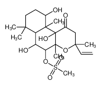 6,10,10b-trihydroxy-3,4a,7,7,10a-pentamethyl-1-oxo-3-vinyldodecahydro-1H-benzo[f]chromen-5-yl methanesulfonate CAS:99630-84-9 manufacturer & supplier