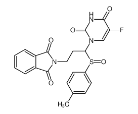 2-[3-(5-Fluoro-2,4-dioxo-3,4-dihydro-2H-pyrimidin-1-yl)-3-(toluene-4-sulfinyl)-propyl]-isoindole-1,3-dione CAS:99631-27-3 manufacturer & supplier