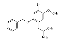 1-(2-(benzyloxy)-4-bromo-5-methoxyphenyl)-2-aminopropane CAS:99632-54-9 manufacturer & supplier