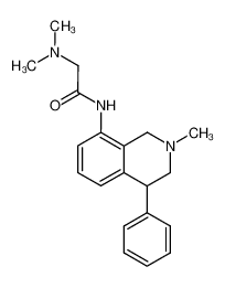 2-Dimethylamino-N-(2-methyl-4-phenyl-1,2,3,4-tetrahydro-isoquinolin-8-yl)-acetamide CAS:99633-79-1 manufacturer & supplier