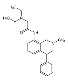 2-(diethylamino)-N-(2-methyl-4-phenyl-1,2,3,4-tetrahydroisoquinolin-8-yl)acetamide CAS:99633-80-4 manufacturer & supplier