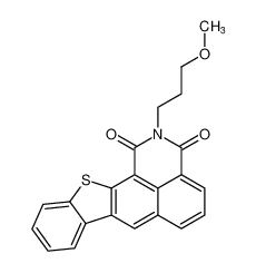 2-(3-methoxypropyl)-1H-benzo[de]benzo[4,5]thieno[3,2-h]isoquinoline-1,3(2H)-dione CAS:99634-39-6 manufacturer & supplier