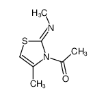 1-(4-methyl-2-methylimino-1,3-thiazol-3-yl)ethanone CAS:99644-94-7 manufacturer & supplier