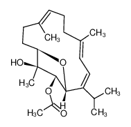 Acetic acid (4E,8E,10Z)-(1R,12R,13S,14S)-14-hydroxy-11-isopropyl-4,8,14-trimethyl-15-oxa-bicyclo[10.2.1]pentadeca-4,8,10-trien-13-yl ester CAS:99647-55-9 manufacturer & supplier