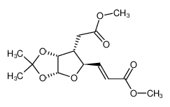 (E)-3-((3aR,5R,6R,6aR)-6-Methoxycarbonylmethyl-2,2-dimethyl-tetrahydro-furo[2,3-d][1,3]dioxol-5-yl)-acrylic acid methyl ester CAS:99655-54-6 manufacturer & supplier