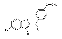 anisoyl-2 dibromo-3,5 benzofuranne CAS:99661-14-0 manufacturer & supplier