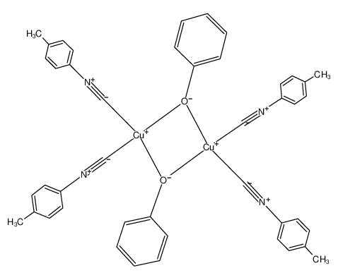 tetrakis(p-tolyl isocyanide)bis(μ-phenoxo)dicopper(I) CAS:99665-07-3 manufacturer & supplier