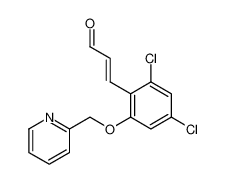 (E)-3-(2,4-dichloro-6-(pyridin-2-ylmethoxy)phenyl)acrylaldehyde CAS:99668-06-1 manufacturer & supplier