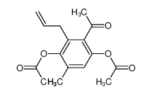 1,4-diacetoxy-2-acetyl-3-allyl-5-methylbenzene CAS:99669-06-4 manufacturer & supplier