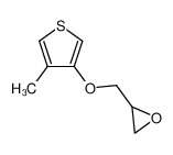 2-(4-Methyl-thiophen-3-yloxymethyl)-oxirane CAS:99698-04-1 manufacturer & supplier