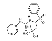 3-Benzenesulfonyl-5-hydroxy-5-methyl-2-methylene-hexanoic acid phenylamide CAS:99699-20-4 manufacturer & supplier