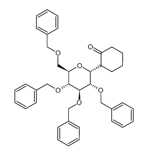 2-(2,3,4,6-Tetra-O-benzyl-α-D-glucopyranosyl)-1-cyclohexanon CAS:99701-69-6 manufacturer & supplier