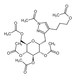 1-Acetyl-4-propyl-3-(2,3,4,6-tetra-O-acetyl-α-D-glucopyranosylmethyl)pyrazol CAS:99702-02-0 manufacturer & supplier