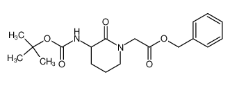 (+/-)-1-((benzyloxycarbonyl)methyl)-3-((tert-butoxycarbonyl)amino)-2-piperidone CAS:99707-38-7 manufacturer & supplier