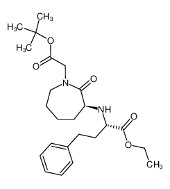 1-((tert-butoxycarbonyl)methyl)-3-((1-(ethoxycarbonyl)-3-phenylpropyl)amino)perhydroazepin-2-one CAS:99707-52-5 manufacturer & supplier