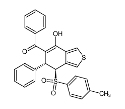 [(6R,7S)-4-Hydroxy-6-phenyl-7-(toluene-4-sulfonyl)-6,7-dihydro-benzo[c]thiophen-5-yl]-phenyl-methanone CAS:99709-06-5 manufacturer & supplier