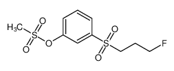 Phenol, 3-[(3-fluoropropyl)sulfonyl]-, methanesulfonate CAS:99717-32-5 manufacturer & supplier