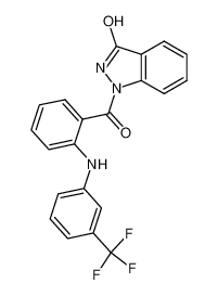 1-[o(3-trifluoromethylphenylamino)benzoyl]-1H-indazol-3-ol CAS:99719-20-7 manufacturer & supplier