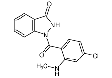 3H-Indazol-3-one, 1-[4-chloro-2-(methylamino)benzoyl]-1,2-dihydro- CAS:99719-21-8 manufacturer & supplier