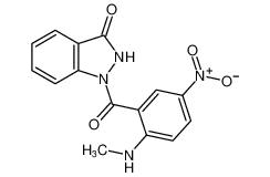 3H-Indazol-3-one, 1,2-dihydro-1-[2-(methylamino)-5-nitrobenzoyl]- CAS:99719-25-2 manufacturer & supplier