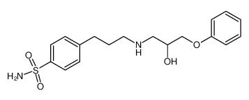 (RS)-p-[3-[(2-Hydroxy-3-phenoxypropyl)amino]propyl]benzenesulfonamide CAS:99719-89-8 manufacturer & supplier