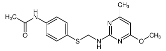 N-(4-((((4-methoxy-6-methylpyrimidin-2-yl)amino)methyl)thio)phenyl)acetamide CAS:99722-12-0 manufacturer & supplier