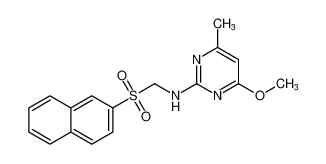 4-methoxy-6-methyl-N-((naphthalen-2-ylsulfonyl)methyl)pyrimidin-2-amine CAS:99722-41-5 manufacturer & supplier