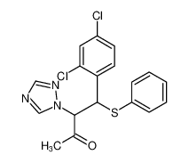 4-(2,4-dichlorophenyl)-4-(phenylthio)-3-(1H-1,2,4-triazol-1-yl)butan-2-one CAS:99735-60-1 manufacturer & supplier