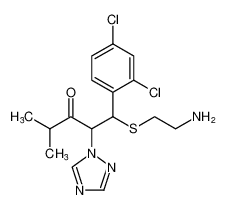 1-((2-aminoethyl)thio)-1-(2,4-dichlorophenyl)-4-methyl-2-(1H-1,2,4-triazol-1-yl)pentan-3-one CAS:99735-95-2 manufacturer & supplier