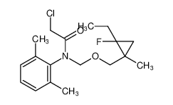 2-chloro-N-(2,6-dimethylphenyl)-N-(((2-ethyl-2-fluoro-1-methylcyclopropyl)methoxy)methyl)acetamide CAS:99737-60-7 manufacturer & supplier