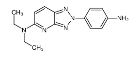 2-(4-aminophenyl)-N,N-diethyl-2H-[1,2,3]triazolo[4,5-b]pyridin-5-amine CAS:99743-28-9 manufacturer & supplier