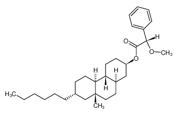 (S)-Methoxy-phenyl-acetic acid (2R,4aR,4bS,7R,8aR,10aR)-7-hexyl-8a-methyl-tetradecahydro-phenanthren-2-yl ester CAS:99745-38-7 manufacturer & supplier