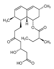 7-[2(S),6(R)-Dimethyl-8(S)-(2(S)-methylbutyryloxy)-1,2,6,7,8,8a(R)-hexahydro-1(S)-naphthyl]-3(R)-hydroxy-5-oxoheptanoic acid CAS:99746-52-8 manufacturer & supplier