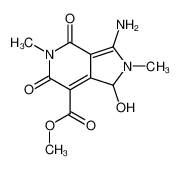 methyl 3-amino-1,2,5,6-tetrahydro-1-hydroxy-2,5-dimethyl-4,6-dioxo-4H-pyrrolo(3,4-c)pyridine-7-carboxylate CAS:99747-65-6 manufacturer & supplier