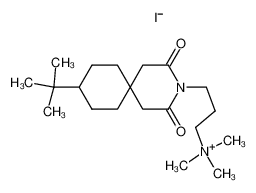 3-(3-Dimethylamino-propyl)-2,4-dioxo-9-tert-butyl-3-azaspiro(5.5)undecan-methoiodid CAS:99749-89-0 manufacturer & supplier