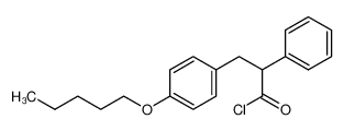 3-(4-Pentyloxy-phenyl)-2-phenyl-propionyl chloride CAS:99750-13-7 manufacturer & supplier