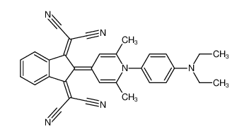 2-{3-Dicyanomethylene-2-[1-(4-diethylamino-phenyl)-2,6-dimethyl-1H-pyridin-4-ylidene]-indan-1-ylidene}-malononitrile CAS:99756-03-3 manufacturer & supplier