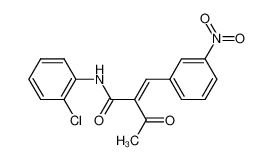 N-(2-Chloro-phenyl)-2-[1-(3-nitro-phenyl)-meth-(E)-ylidene]-3-oxo-butyramide CAS:99757-46-7 manufacturer & supplier