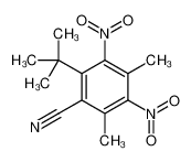 2-tert-butyl-4,6-dimethyl-3,5-dinitrobenzonitrile CAS:99758-93-7 manufacturer & supplier