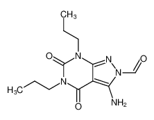 3-amino-4,6-dioxo-5,7-dipropyl-4,5,6,7-tetrahydro-2H-pyrazolo[3,4-d]pyrimidine-2-carbaldehyde CAS:99760-41-5 manufacturer & supplier