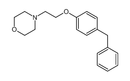 4-[2-(4-benzylphenoxy)ethyl]morpholine CAS:99762-52-4 manufacturer & supplier