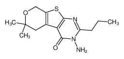 3-Amino-6,6-dimethyl-2-propyl-3,5,6,8-tetrahydro-pyrano[4',3':4,5]thieno[2,3-d]pyrimidin-4-one CAS:99762-63-7 manufacturer & supplier